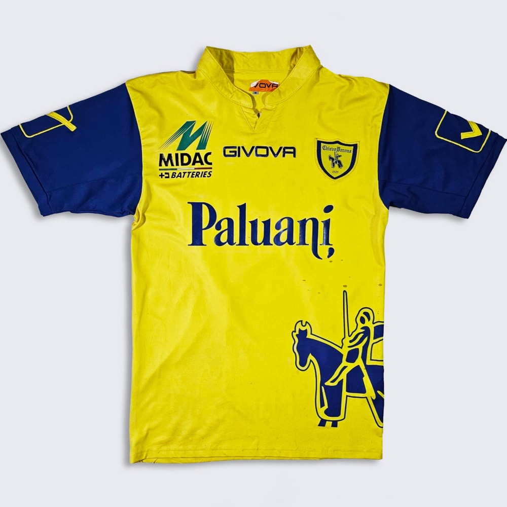 AC Chievo Verona Alessio Sestu Givova Italy Soccer Jersey